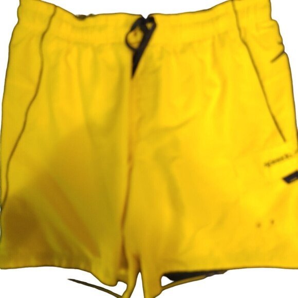 Speedo Board Shorts Mens Large Yellow Beach‎ Swim Trunks - Picture 1 of 7